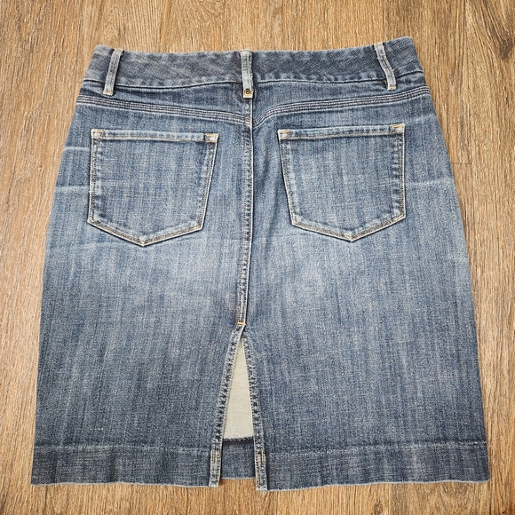 Gap Women's Blue Jean Skirt - Size 6 - Picture 4 of 5